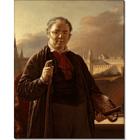 Тропинин В.А. Автопортрет. Тропинин, Василий Андреевич 