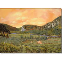 Пейзаж с виноградниками. Борелли, Гвидо (20 век)