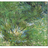 Пучки травы (Clumps of Grass), 1889. Гог, Винсент ван