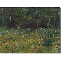 Парк в Аньер-сюр-Сен весной (Park at Asnieres in Spring), 1887. Гог, Винсент ван