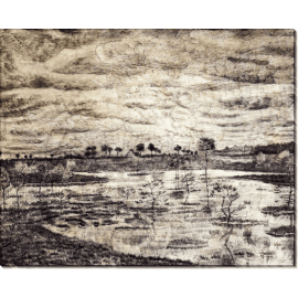 Болото (A Marsh), 1881. Гог, Винсент ван