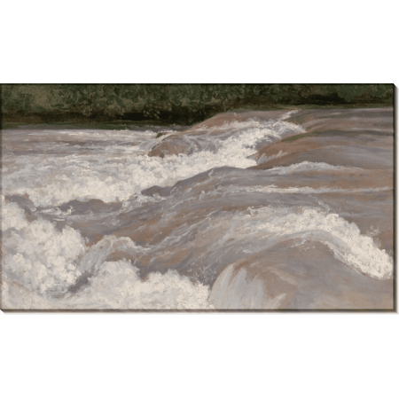 Бурная река над водопадом в Тиволи. Коро, Жан-Батист Камиль 