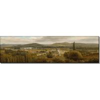 Панорамный пейзаж в районе реки Мозель. Руссо, Теодор