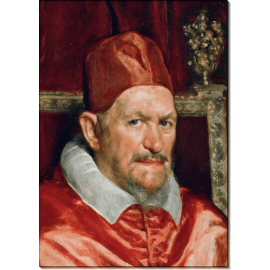 Портрет папы Иннокентия X, деталь. Веласкес, Диего