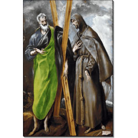 Апостол Андрей и святой Франциск. Греко, Эль