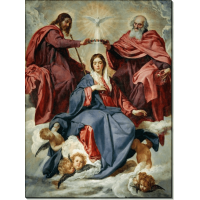 Коронование Девы Марии. Веласкес, Диего