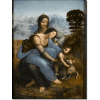 Мадонна с Младенцем и святой Анной. Винчи, Леонардо да  (Leonardo da Vinci, Леонардо да Вінчі)