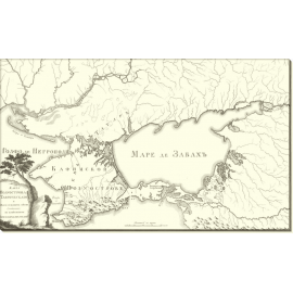 Карта Крыма. 1803
