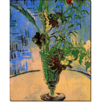 ваза с полевыми цветами (Flowers in a Vase), 1890. Гог, Винсент ван