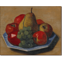 Натюрморт с яблоками, грушами и виноградом. Валлоттон, Феликс