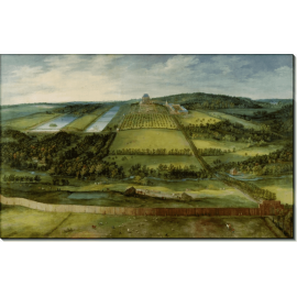 Пейзаж с видом на Шато де Маримон. Брейгель, Ян (Старший)