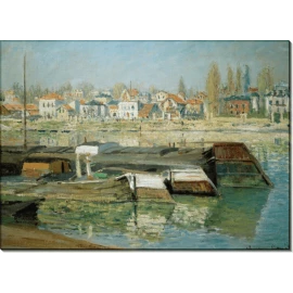 Сена в Аньере. Моне, Клод